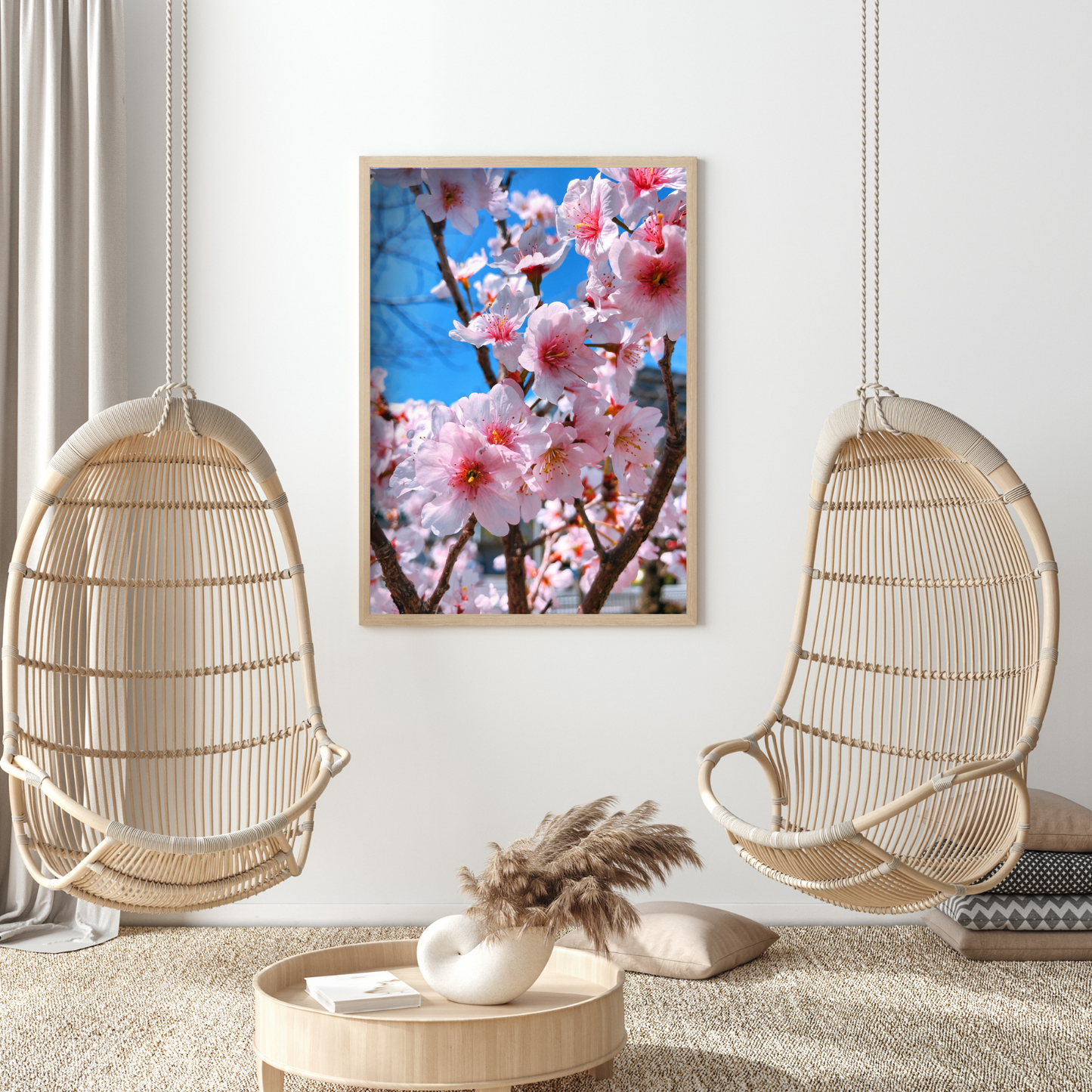 Cherry Blossom Digital Download |Tokyo Nature Photography Print |Printable Wall Art | Travel Poster | Minimalist Room Decor |Fine Art Prints